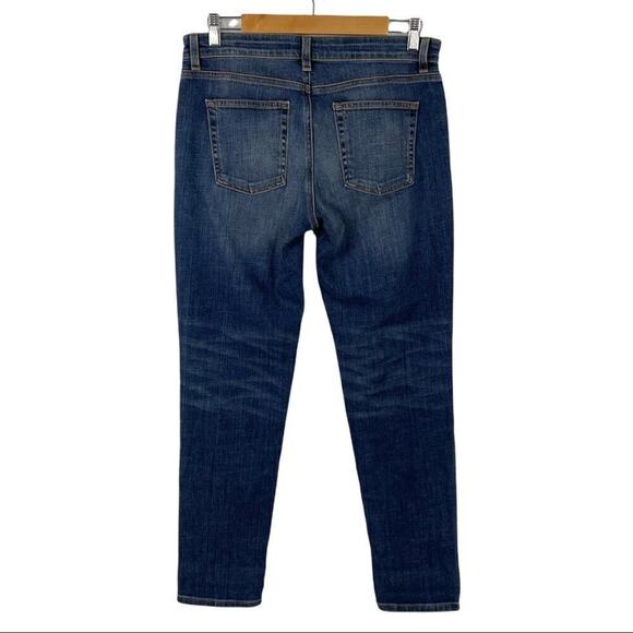 Eileen Fisher Women's Straight Skinny Jeans Organic Cotton Blue Mid Wash Size 4 - Picture 8 of 15